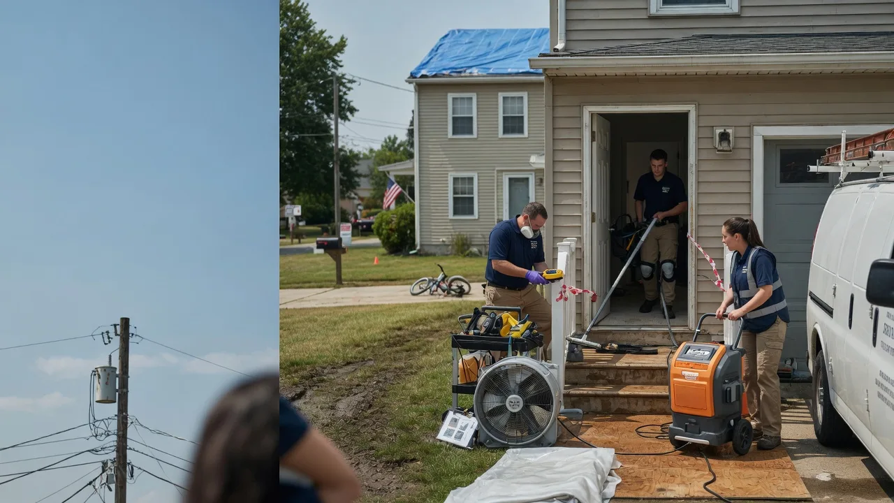 Water Damage Repair in New Glarus, WI near me